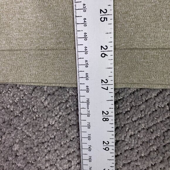 Lululemon Metal Vent Tech Shirt Mens Large Light Green City Skyline Gym Running - Picture 8 of 11